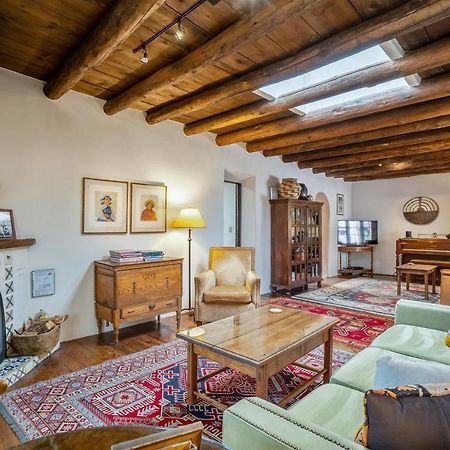 3BD Garcia Street Adobe Villa Santa Fe Exterior foto