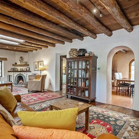 3BD Garcia Street Adobe Villa Santa Fe Exterior foto