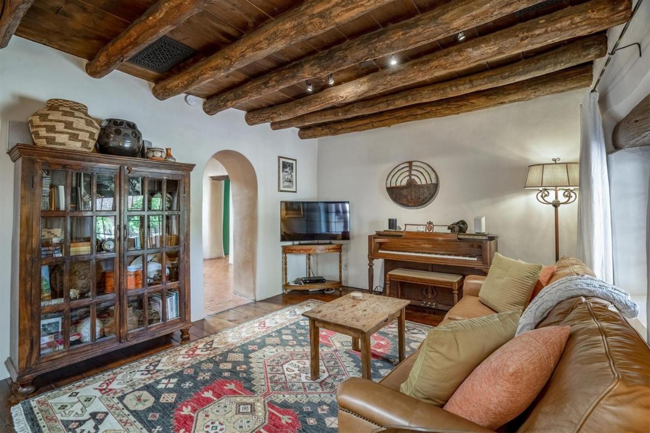 3BD Garcia Street Adobe Villa Santa Fe Exterior foto