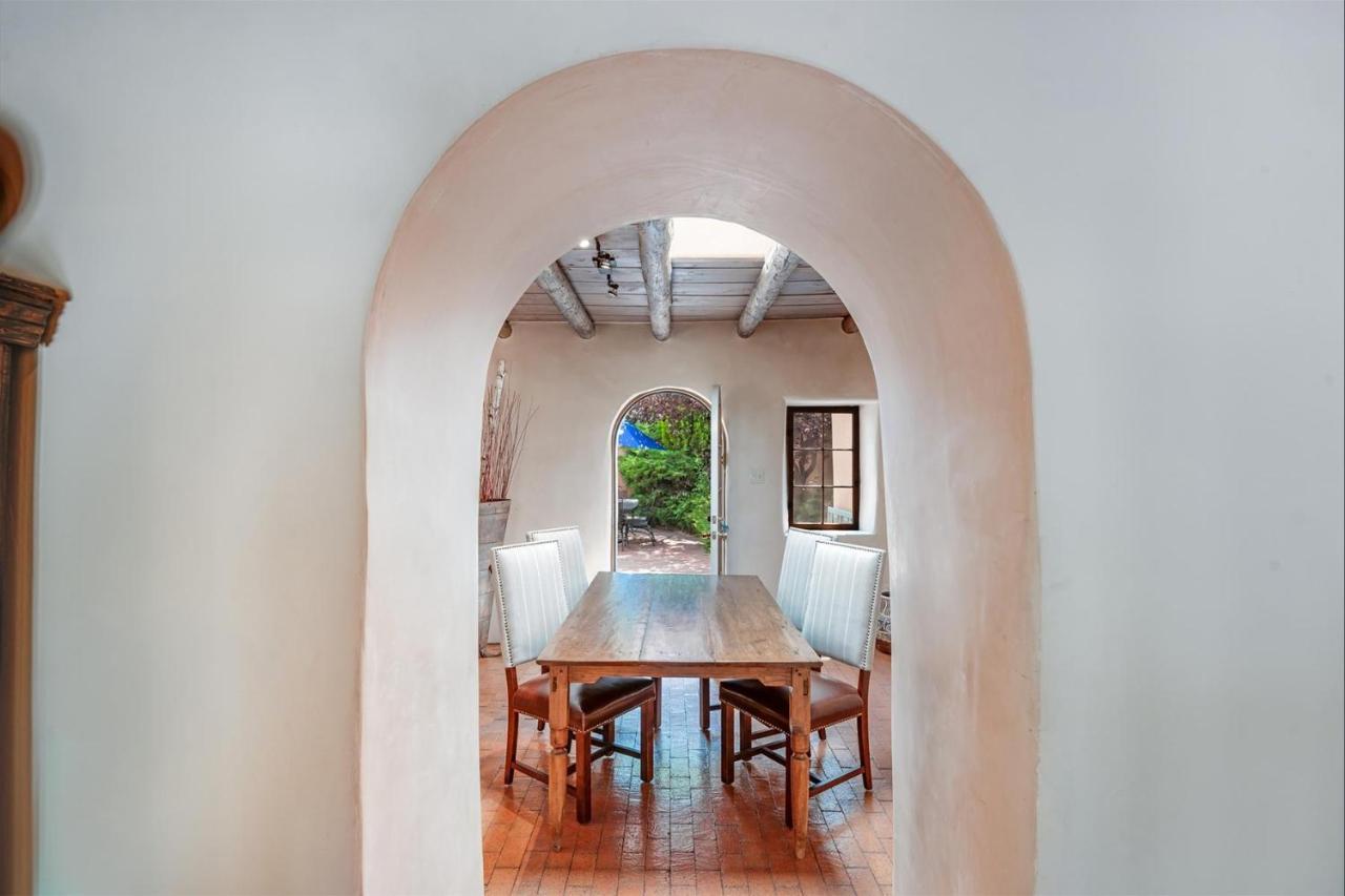 3BD Garcia Street Adobe Villa Santa Fe Exterior foto