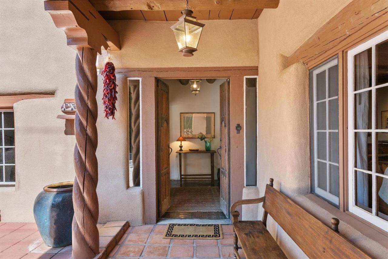 3BD Garcia Street Adobe Villa Santa Fe Exterior foto