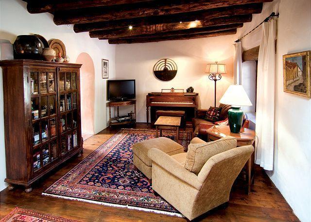3BD Garcia Street Adobe Villa Santa Fe Exterior foto