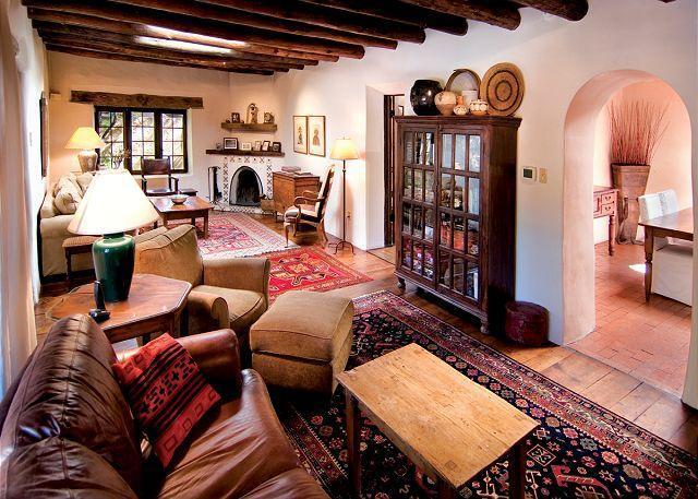 3BD Garcia Street Adobe Villa Santa Fe Exterior foto