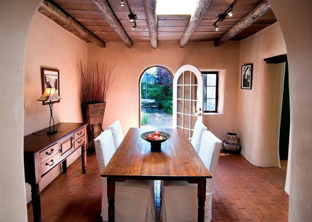 3BD Garcia Street Adobe Villa Santa Fe Exterior foto